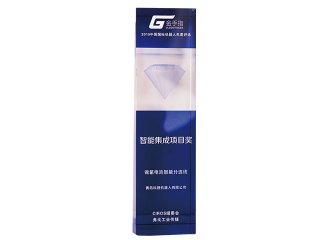 中國機(jī)器人金手指智能集成項(xiàng)目獎